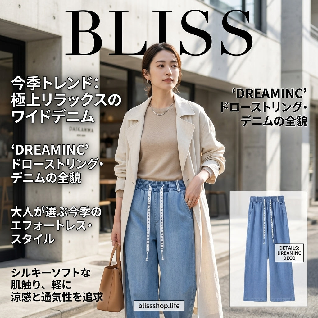 休閒冰絲牛仔褲