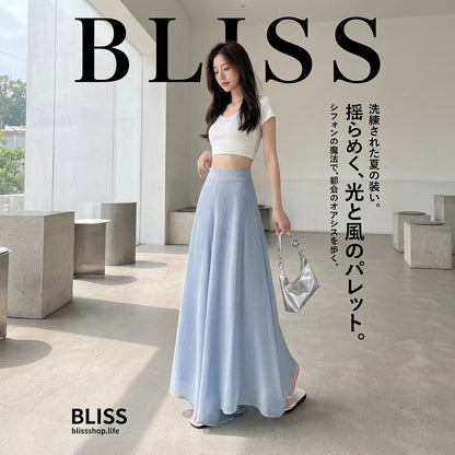 Lightweight Tencel Skirt Pants