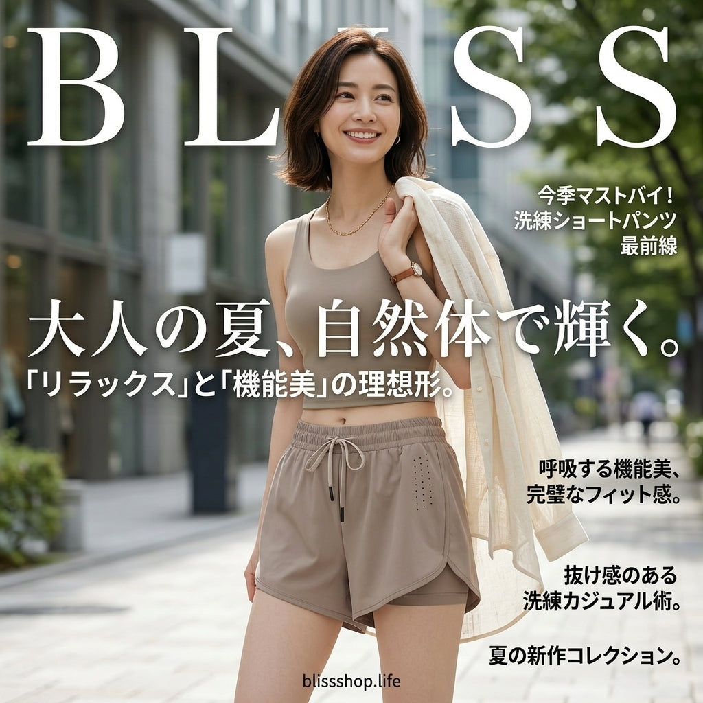 防走光フィットネスショーツ