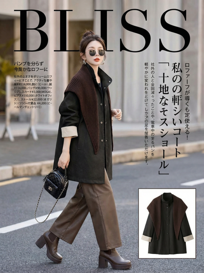 英倫風休閒外套