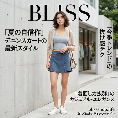 デニム風ツーインワンヨガフィットネスショーツ