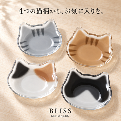 日本小貓下午茶點心碟 