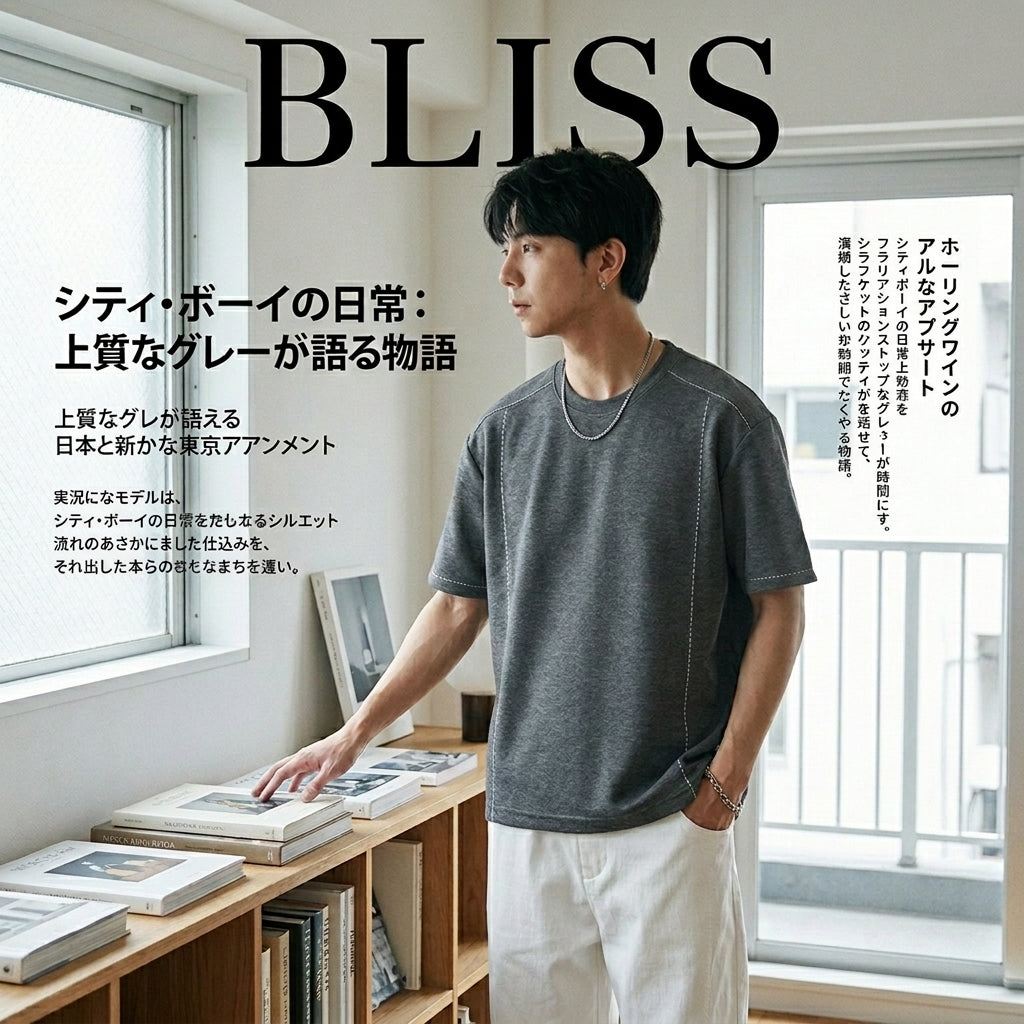 虛線設計短袖T恤