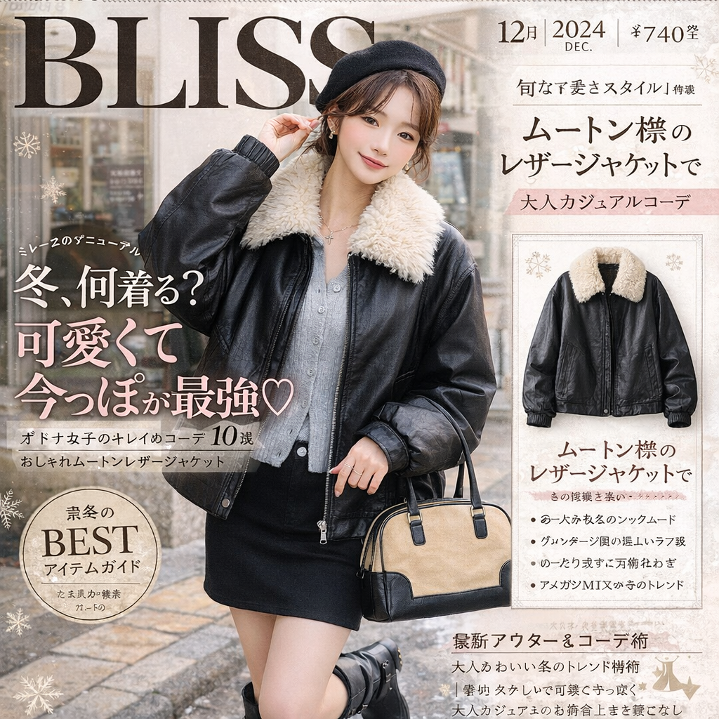 American Vintage Oversized Lapel PU Jacket